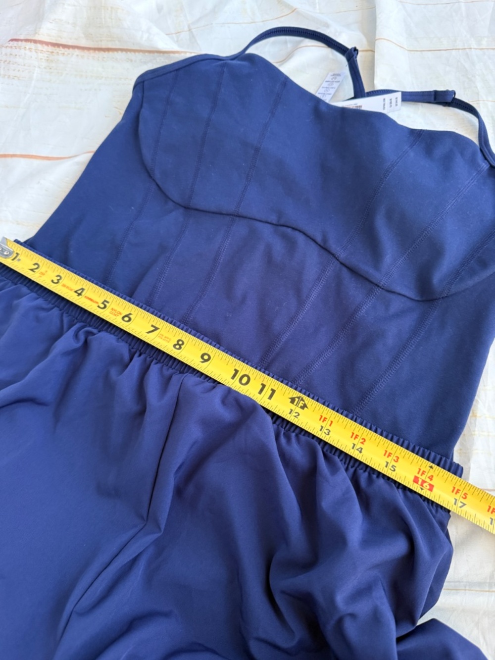 Victoria’s Secret PINK Runsie Romper | XL | Navy | NWT | Athleisure Activewear - Picture 8 of 9